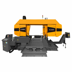 Cnc Automatic Intelligent Angle Rotary Stainless Steel Bar And Pipe Metal Cutting Band Saw Machine