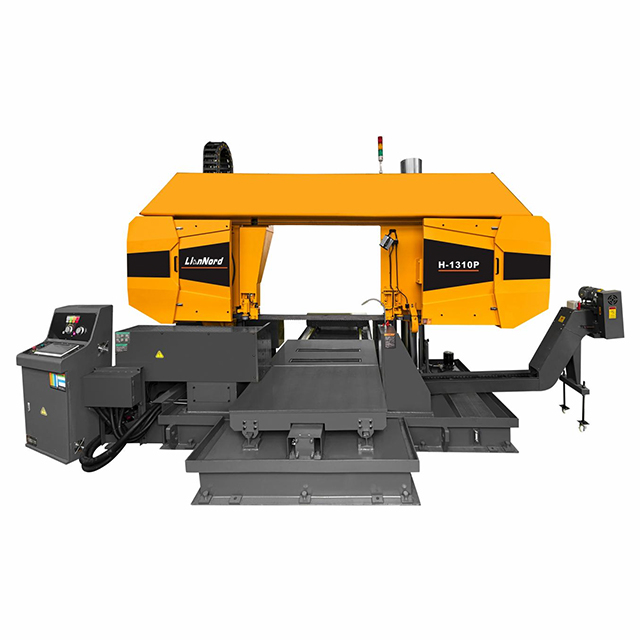 Cnc Automatic Intelligent Angle Rotary Stainless Steel Bar And Pipe Metal Cutting Band Saw Machine